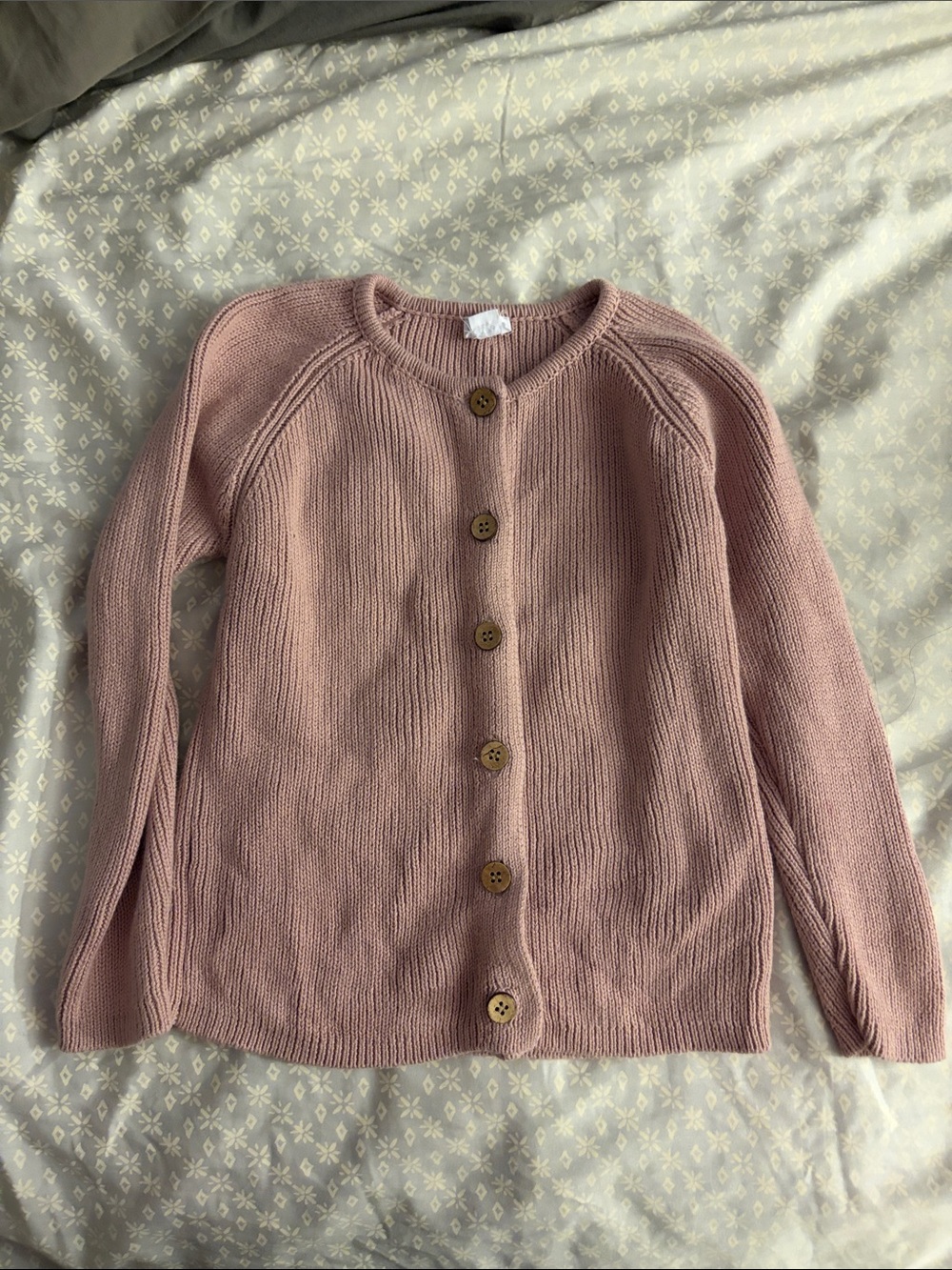 Jamie Kay Powder Pink Knit Cardigan